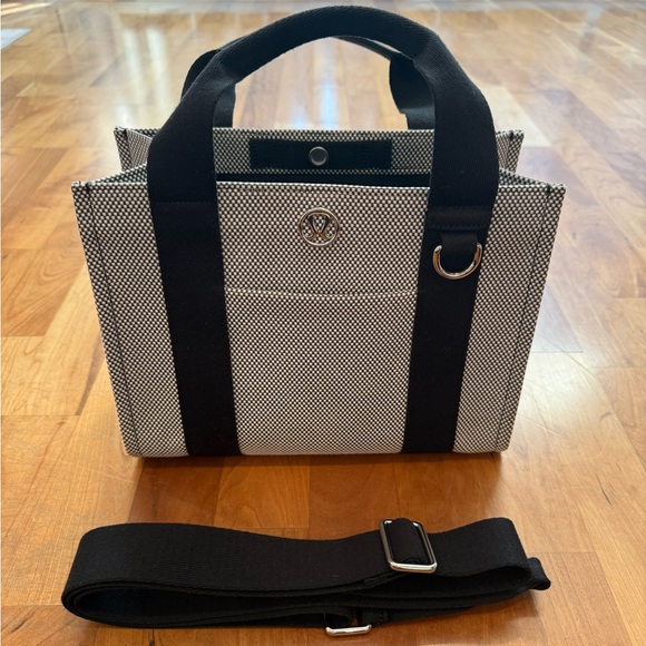 Two tone canvas mini tote bag 4.5L - Picture 6 of 10